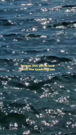 sparkling sea