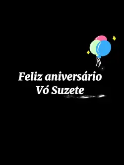 Parabéns vozinha 🥳
