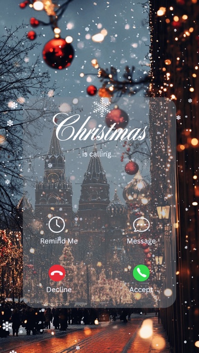 O natal esta chamando
