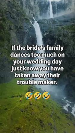 If the bride's famil