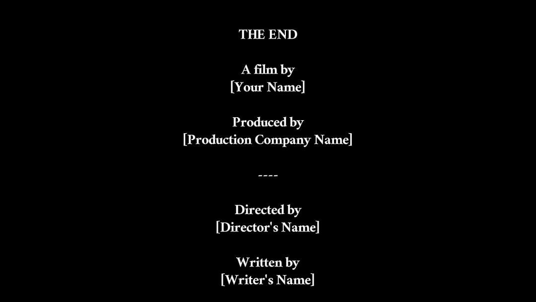 theend Film