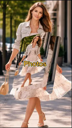 Transição de fotos