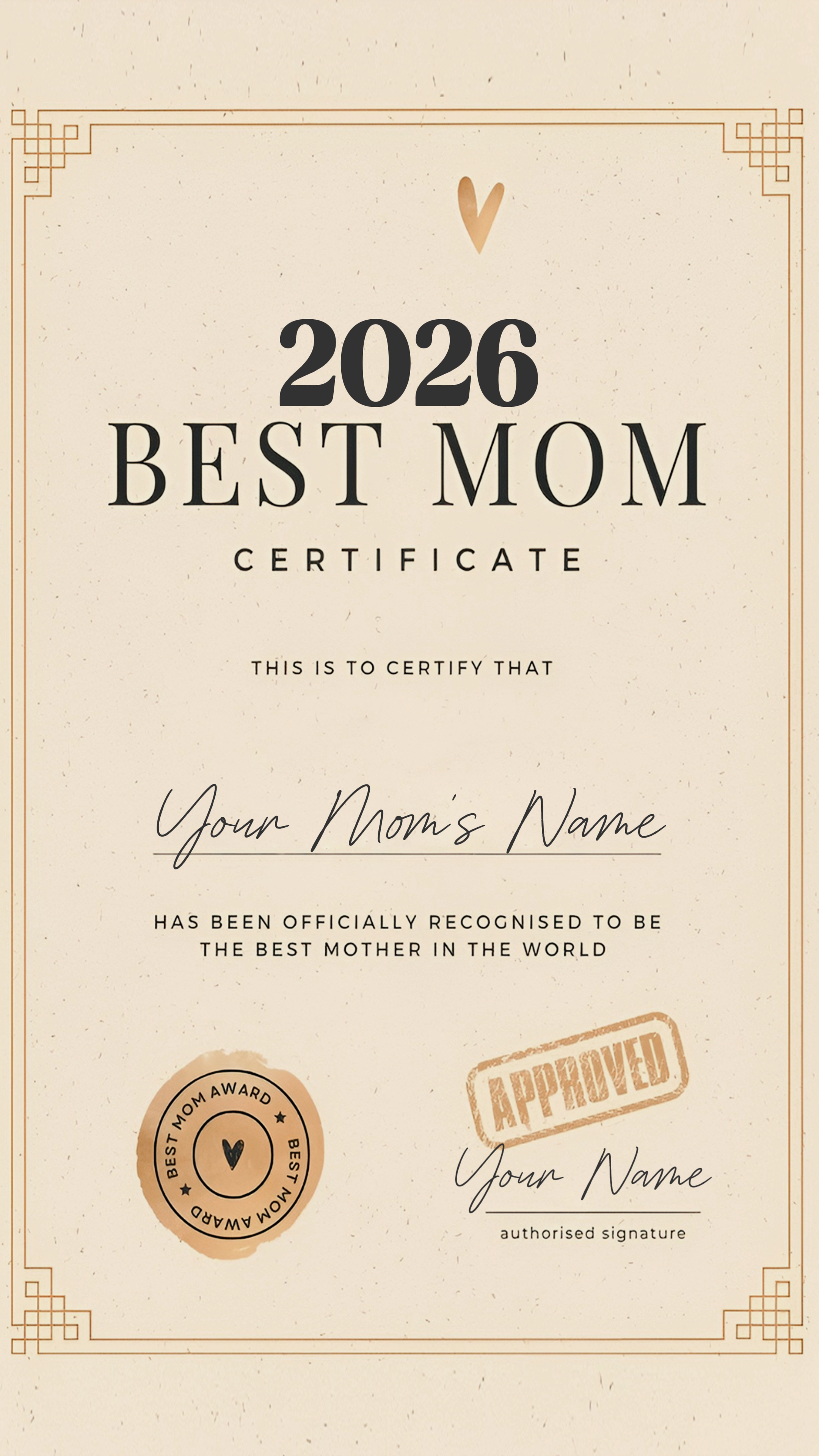 MEILLEURE MAMAN 2026