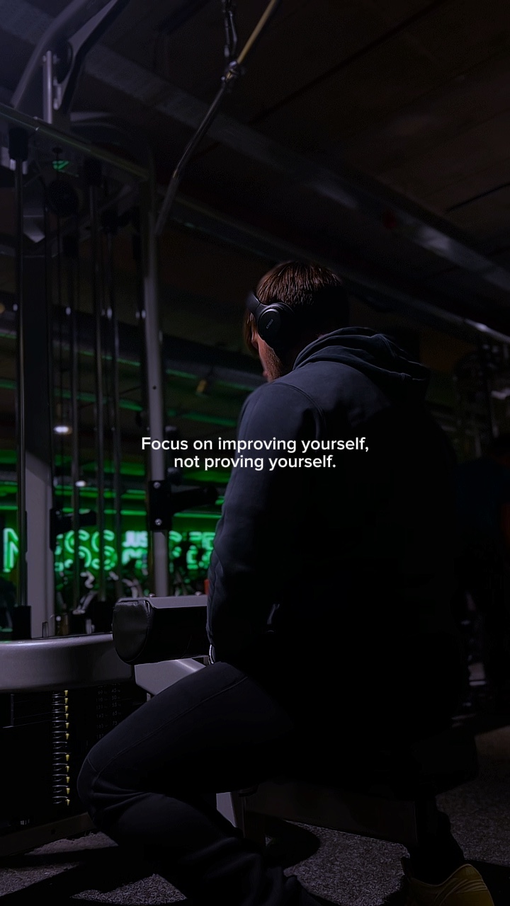 Improve yourself.