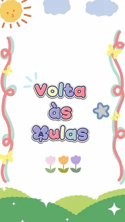 Volta às aulas 2026