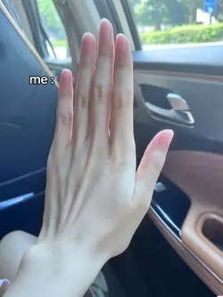 me vs my bf hand