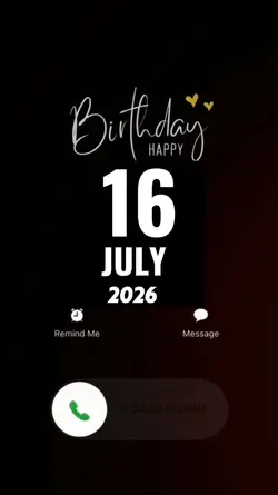 Hbd 16 July 2026