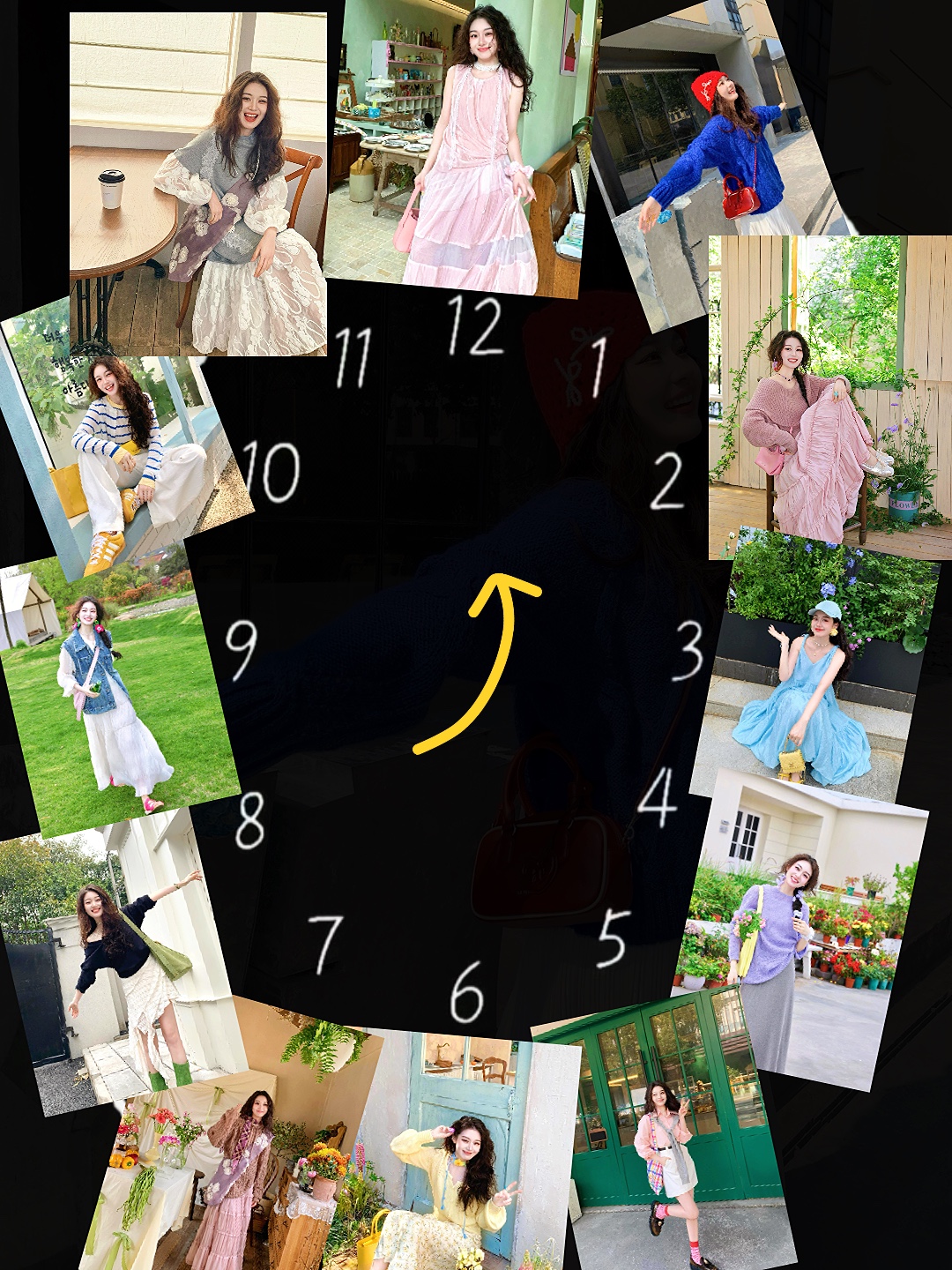 Clock template