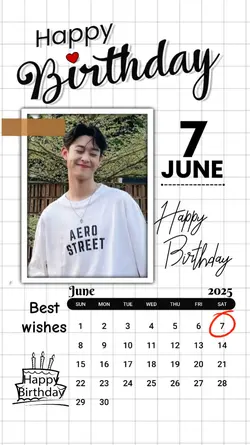7 JUNE HBD 2025