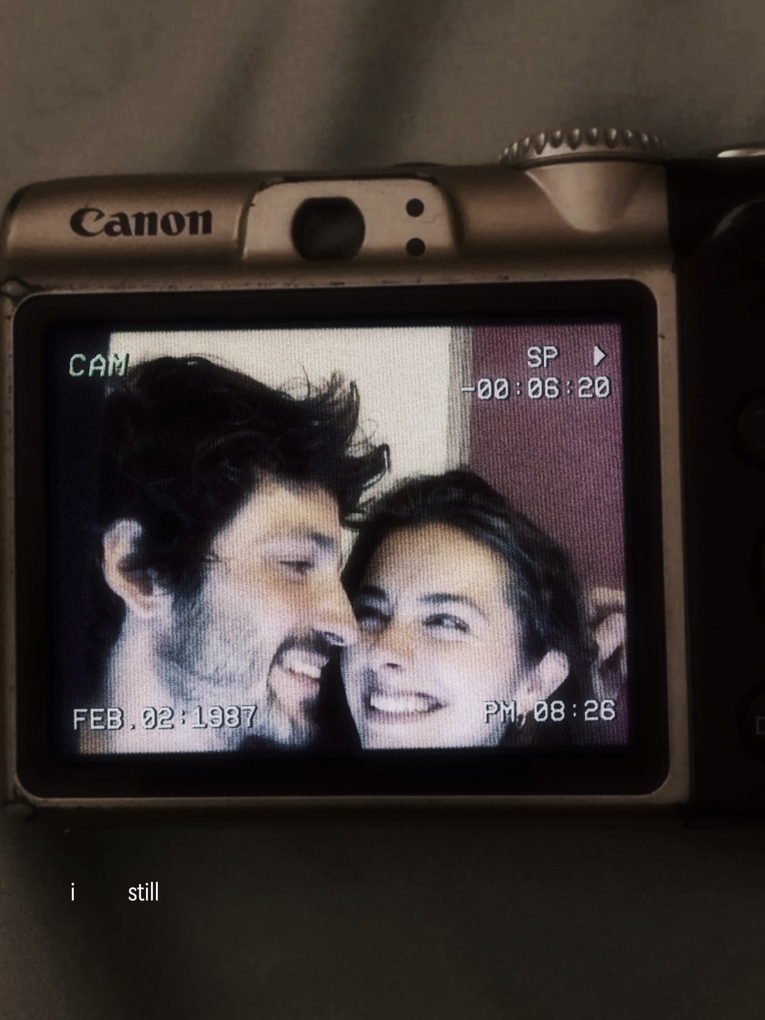 Marco de la cámara retro