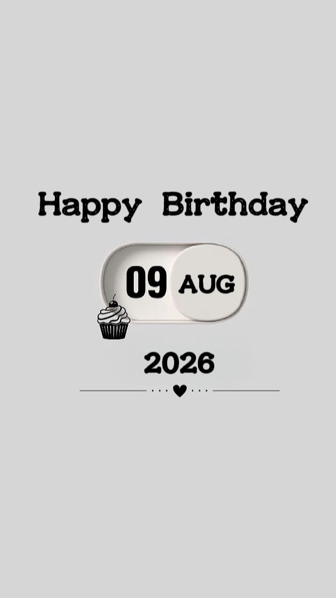 FELIZ CUMPLEAÑOS PARA MI 09 DE AGOSTO 