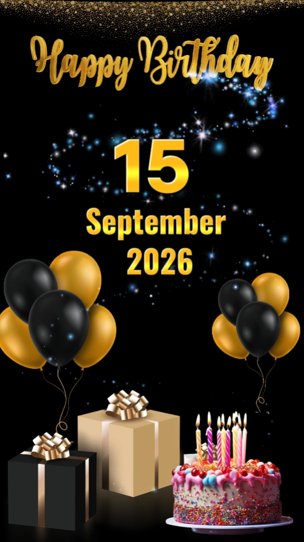 hbd 15 September 