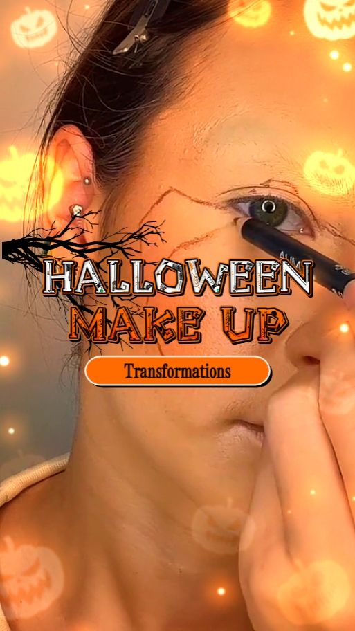 Maquillage d'Halloween
