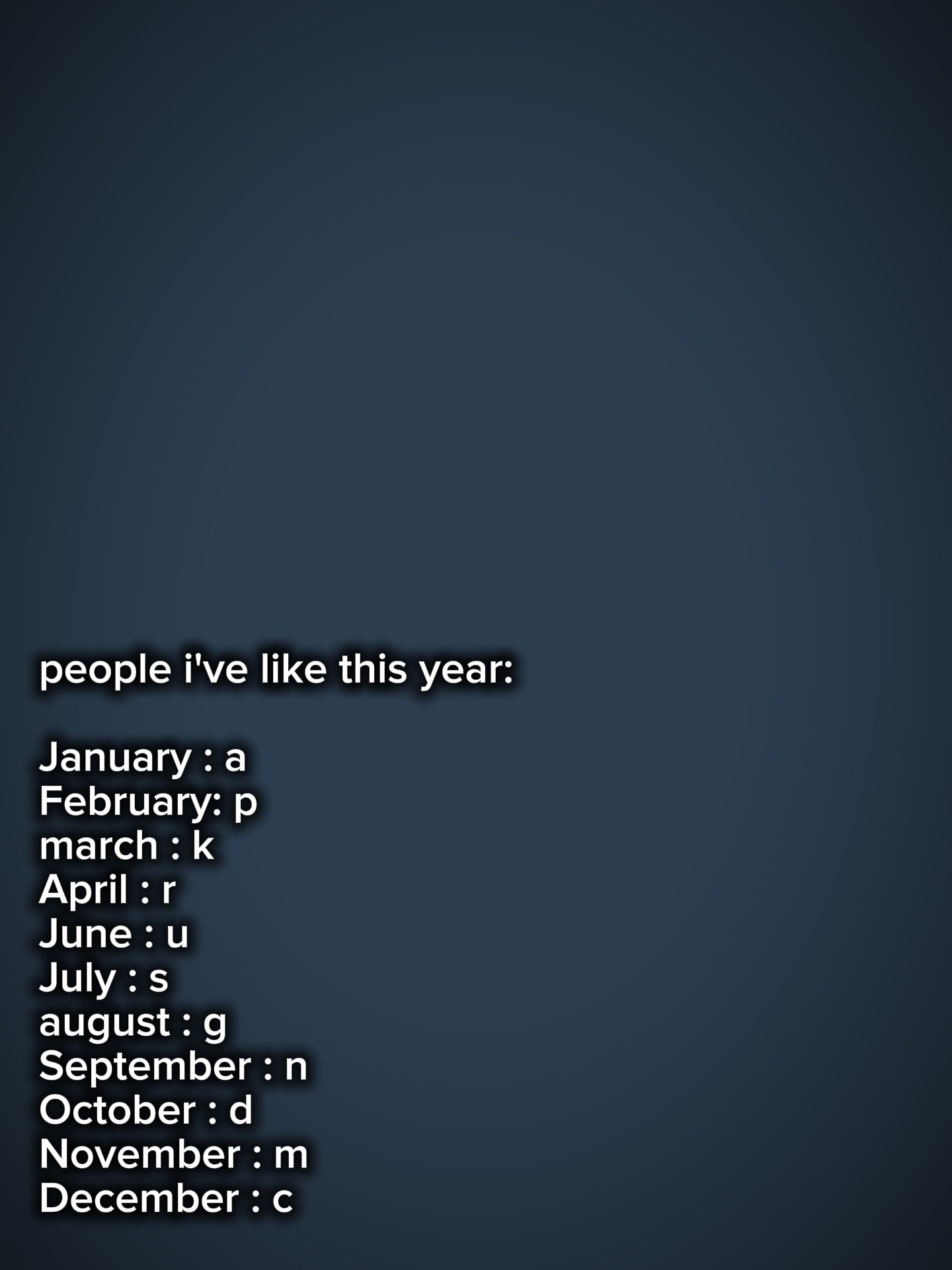 Gente como este año