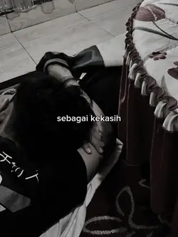 sebagai kekasih