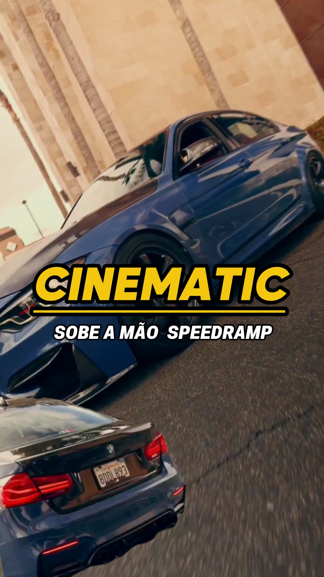 Rampa de velocidade cinematográfica