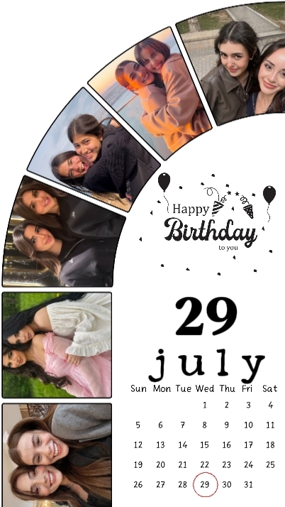 BIRTHDAY 29 JULY