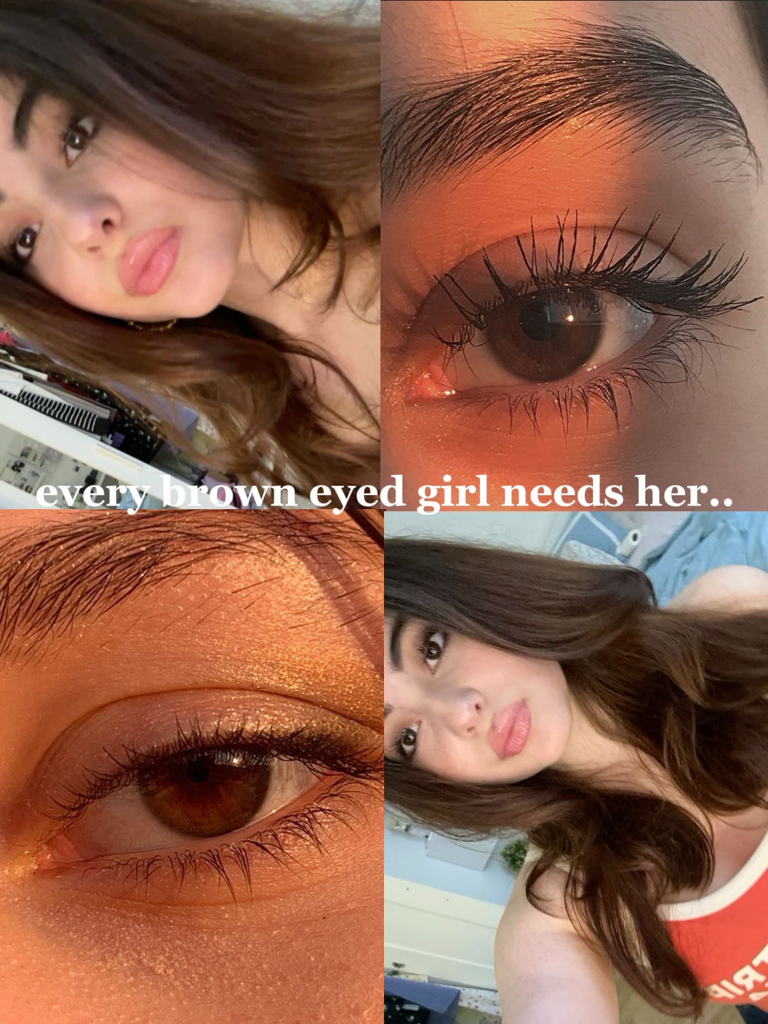 Ojos marrones + azules👀