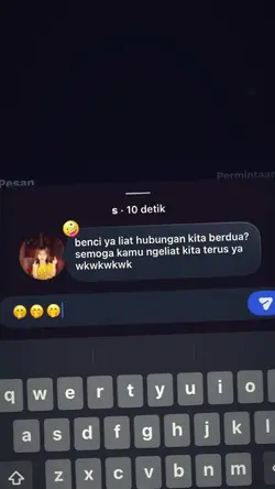 benci ya liat hubung