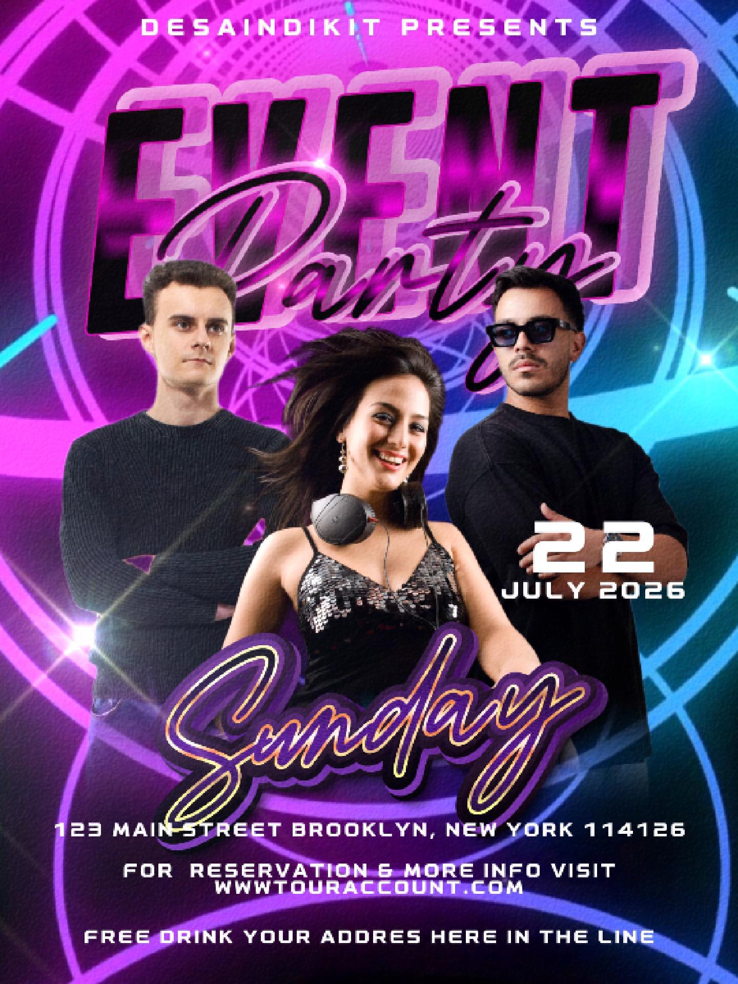 EVENT PARTY NEON