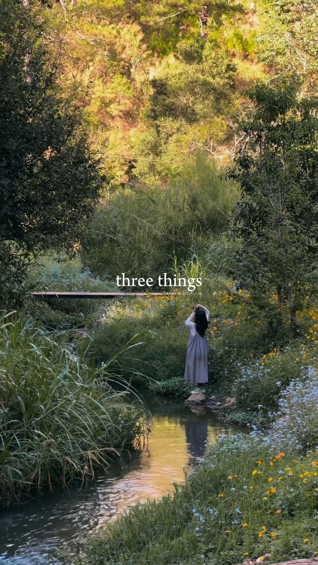 Working on 3 things