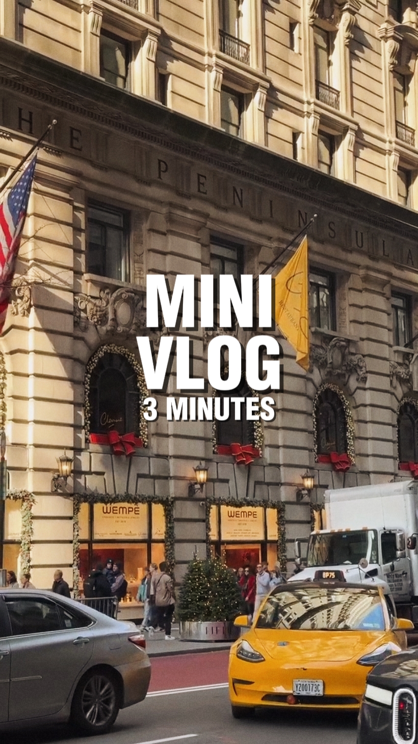 Vlog de 3 minutos