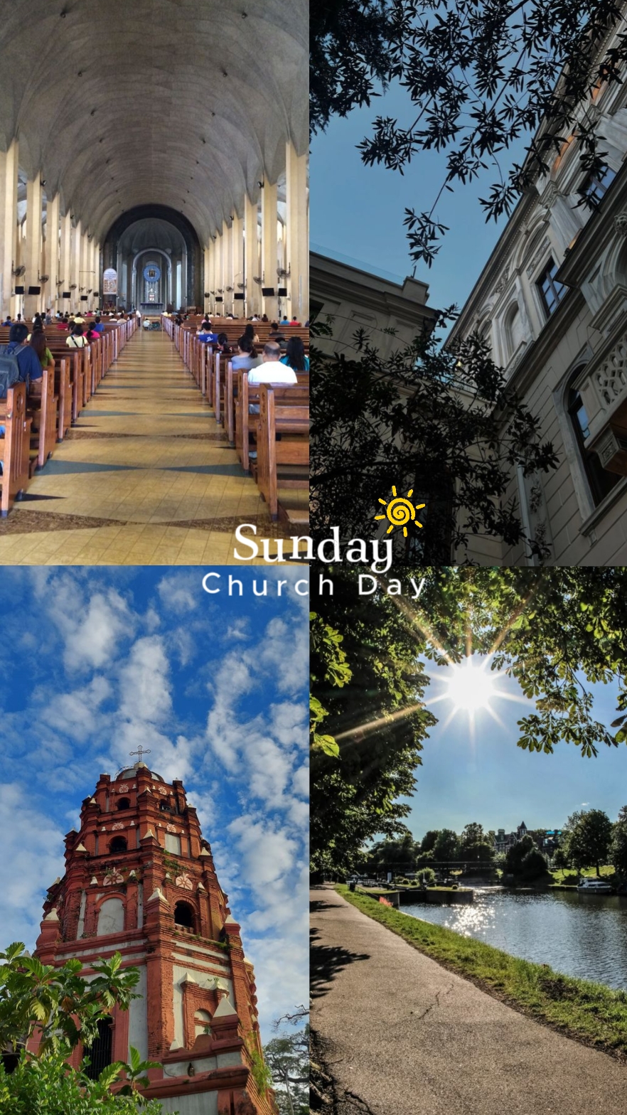 Sunday church day