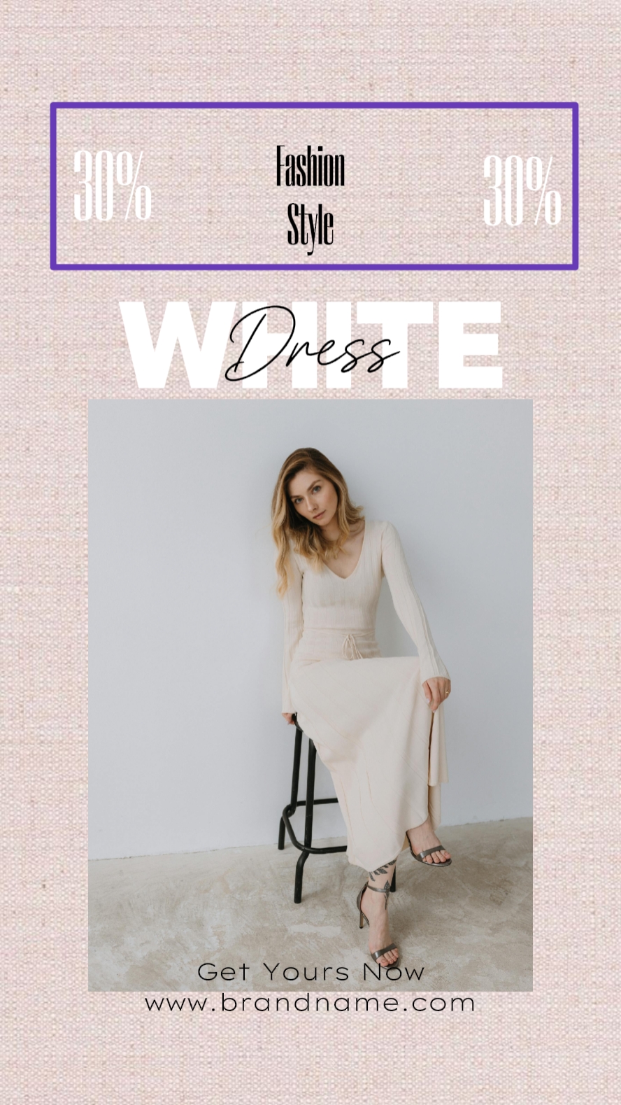 2. Weißes Kleid 