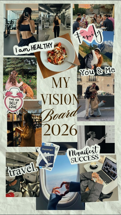 Mon tableau de vision 
