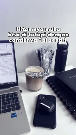 Hitamnya aku bisa