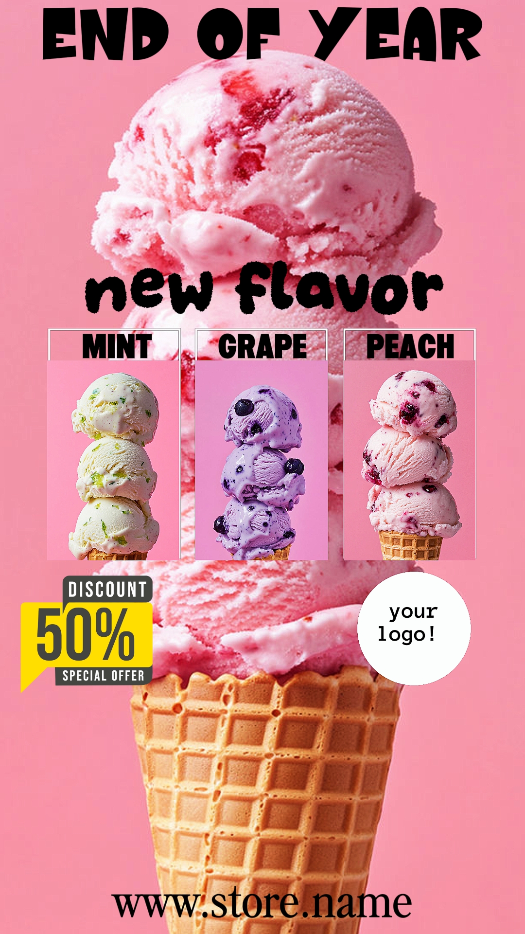 end of year sale