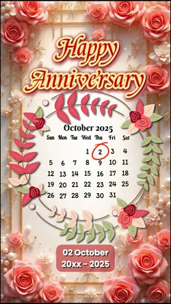 2 OCTOBER ANNIV