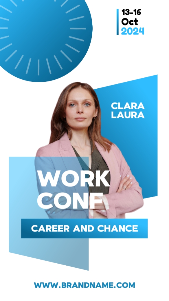 Gradient Color Business Seminar Event Promo Template