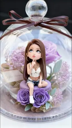 ギャル風ミニチュアフィギュアAI