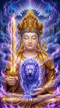 文殊菩薩降臨｜智慧之劍斬斷一切迷霧