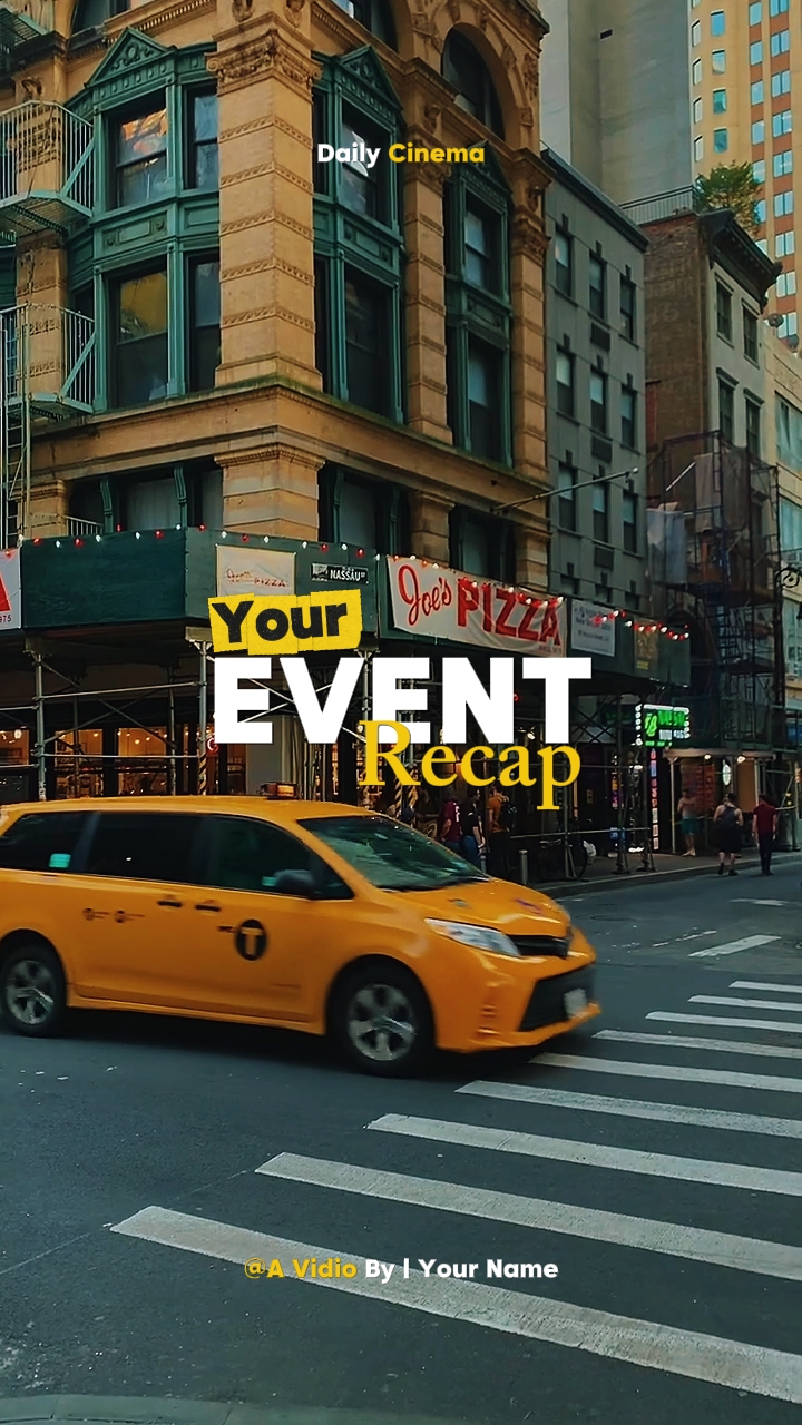 your event recap