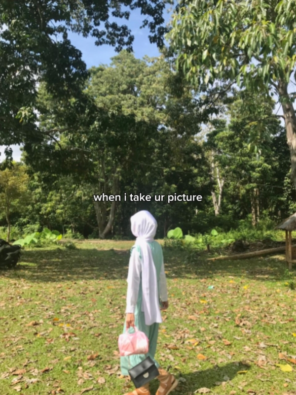 当我拍照时