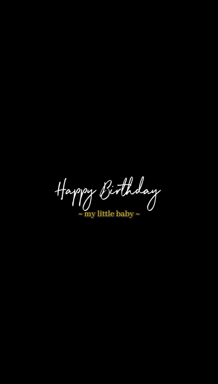 생일 축하해 베이비