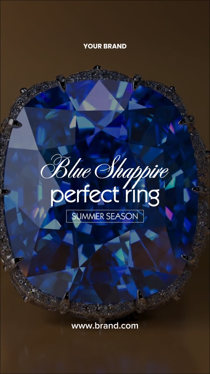 Blue Sahppire Ring