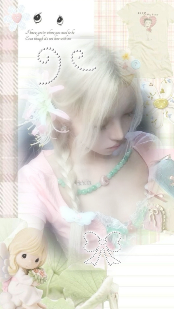 pastel frame coquett