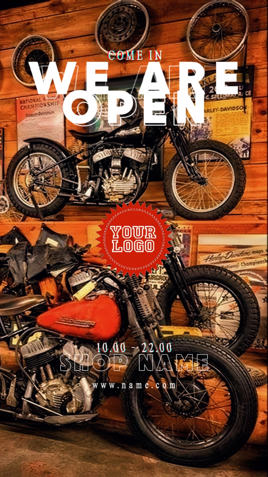 WE ARE OPEN