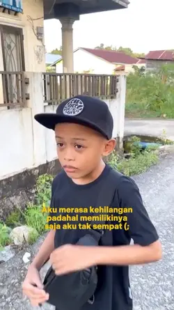 aku merasa kehilanga