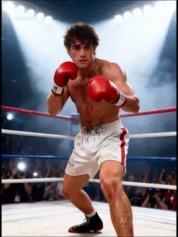 Rocky Balboa boxing