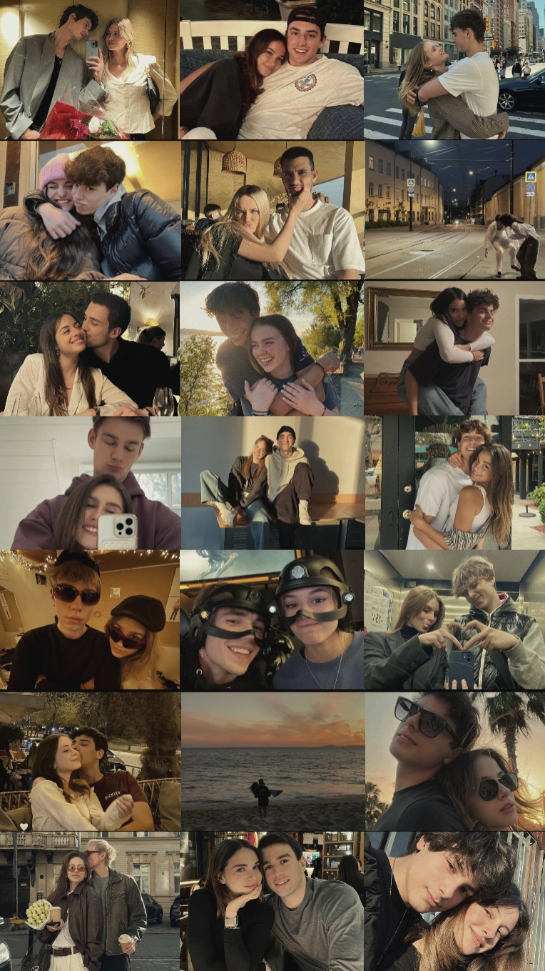 21 photos collage