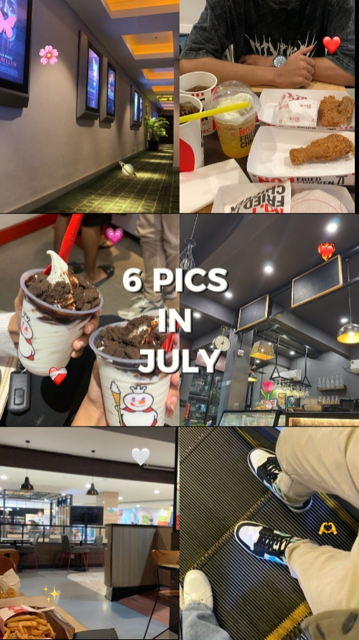 6 foto di bulan Juli