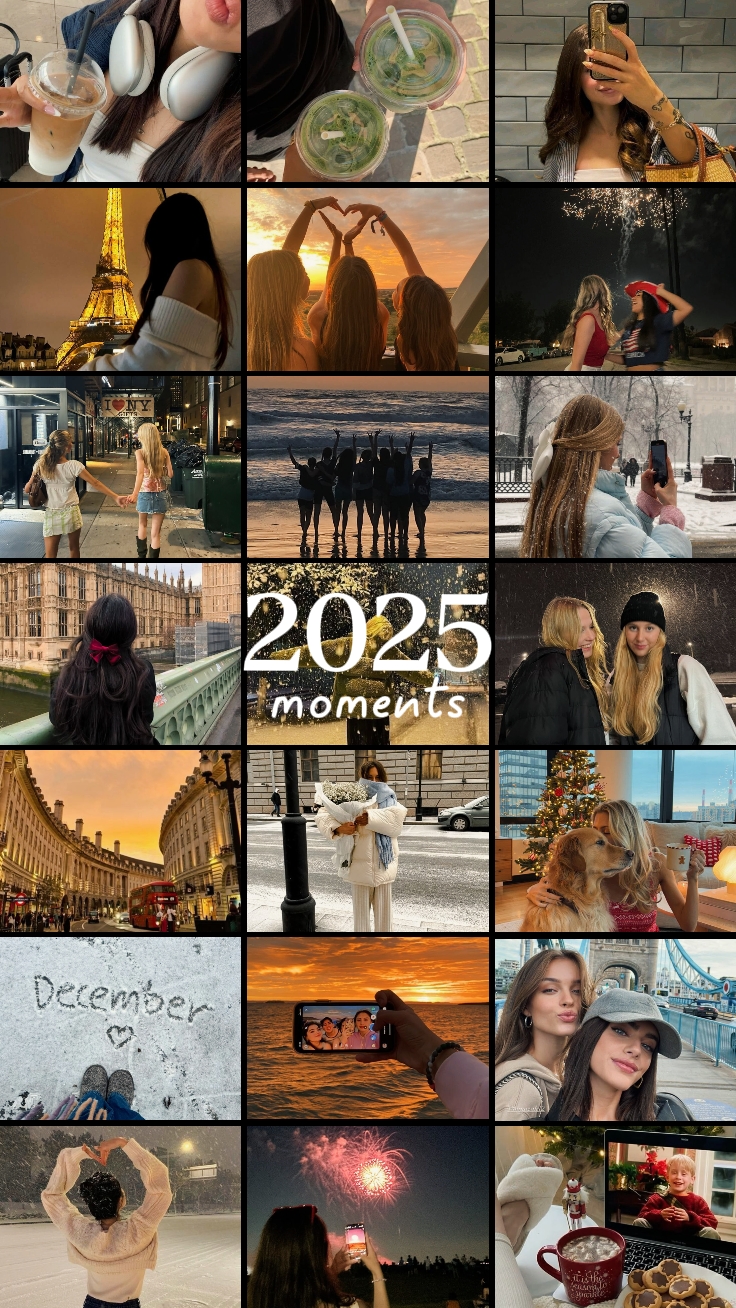 Collage de moments 2025