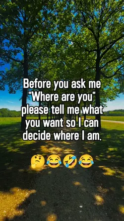 Before you ask me