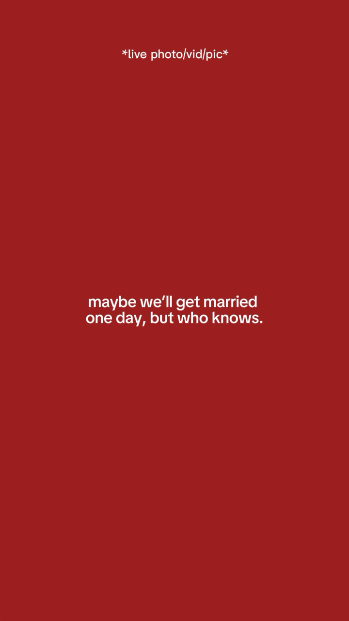 Tal vez se haya casado