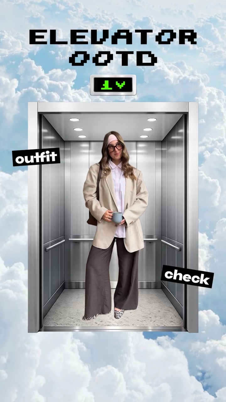 elevator ootd