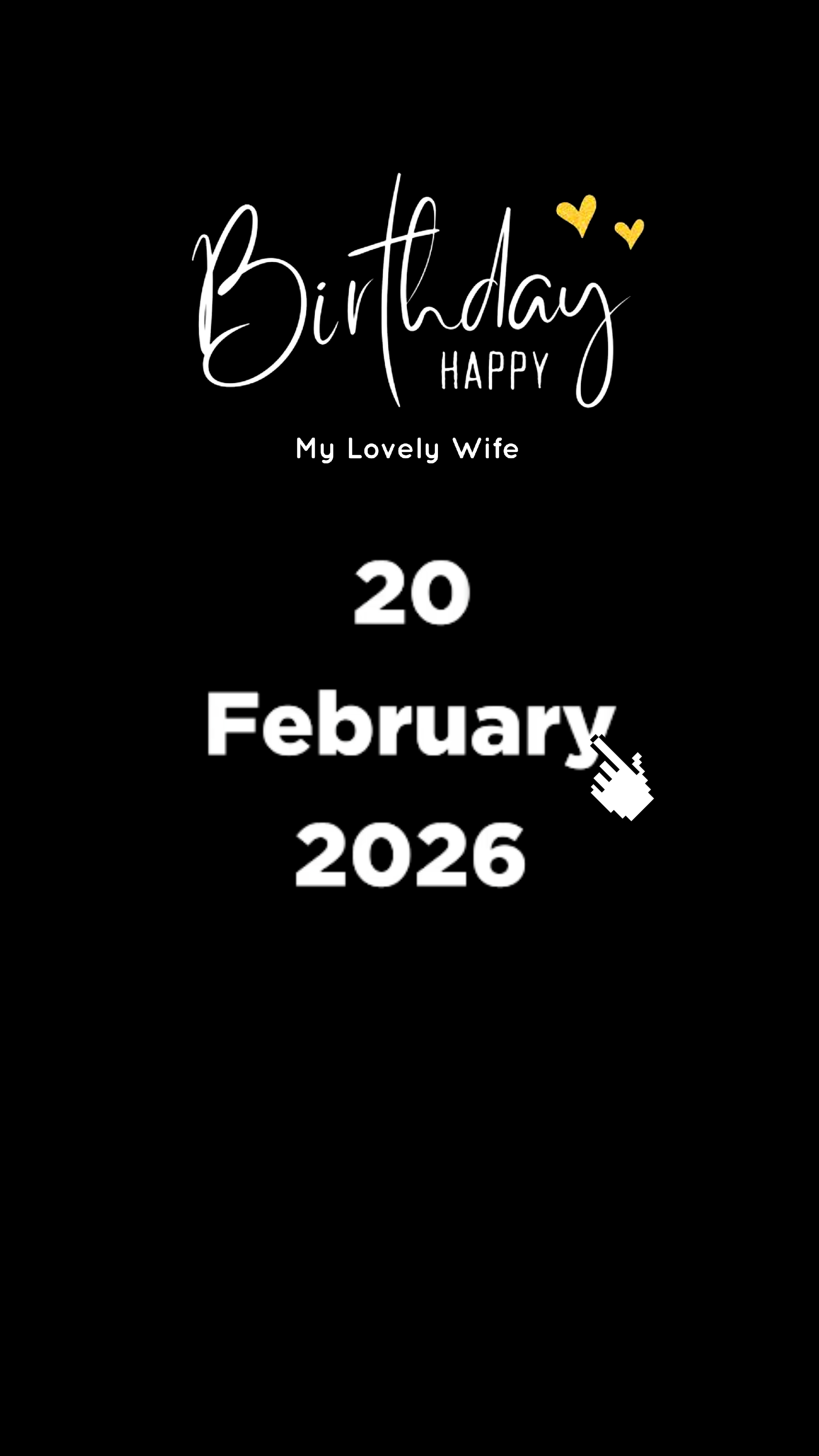 HBD ISTRI 20 FEBRUARI